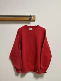 DISCUS ATHLETIC レッド クルーネックスウェットのサムネイル