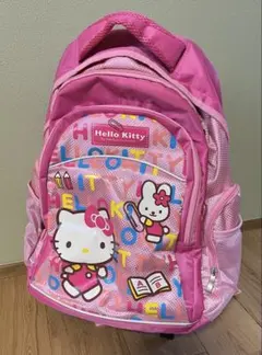 可愛い満点Hello Kitty ピンク リュック 大容量旅行キャリーケース