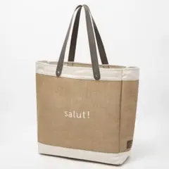 salut！ビッグジュートバッグ サリュ トートバッグのサムネイル
