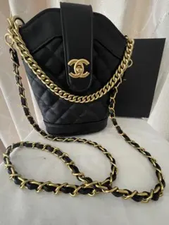 ⭐︎ノベルティ⭐︎CHANEL ブラック キルティング ショルダーバッグ