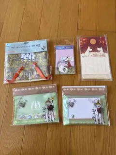 ムーミン 一番くじ Relaxing Trip グッズ5点セットのサムネイル