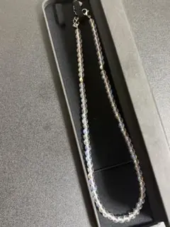 phiten チタン水晶ネックレス 5mm 40cm (+5cmアジャスター)のサムネイル