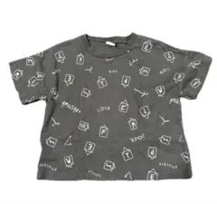 キッズ服（100cm） Tシャツ 総柄