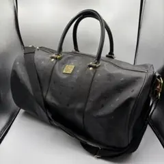 MCM ボストンバッグ ショルダーバッグ 2way ヴィセトス ゴールド金具 黒のサムネイル