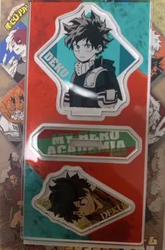 ☆ 僕のヒーローアカデミア　アクリルフィギュア＆チャームコレクション　緑谷出久