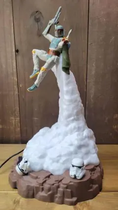 STAR WARS ボバフェット　テーブルランプ　高さ３２ｃｍ STAR WARS ボバフェット テーブルランプ 高さ32cm - メルカリ