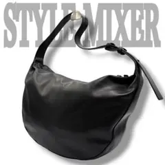 ✨極美品✨【STYLE MIXER】 マンドリン ショルダーバッグ 大容量 黒のサムネイル