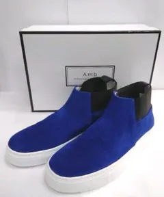 春特価セールエーエムビー スウェ－ドスニーカー/ハイカット 新品22.5センチ