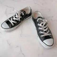 CONVERSE ALL STAR コンバース ローカット レザー 22.5のサムネイル