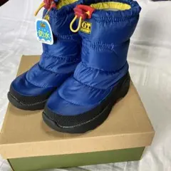Hawkins キッズ 18cm 新品　防水ブーツ　青のサムネイル