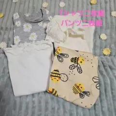デイジー柄 カジュアルトップス セット