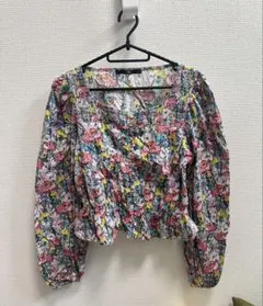 シャーリングトップス