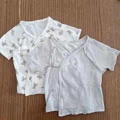 petit main 60cm 短肌着 2枚セット