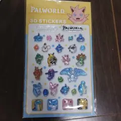 TGS 2026 PALWORLD パルワールド　3Dステッカー