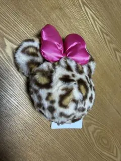 新品　ディズニー ミニー ヒョウ柄 レオパード ポーチ