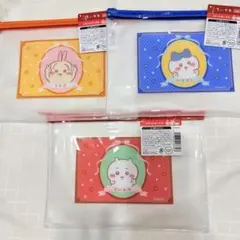 【即日発送】ちいかわ　フラットポーチ2 全3種セット
