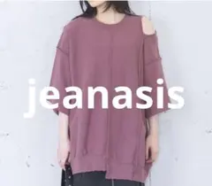 JEANASIS リメイクライク　スウェット　 ピンク