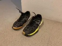 New Balance ランニングシューズ 黒/黄