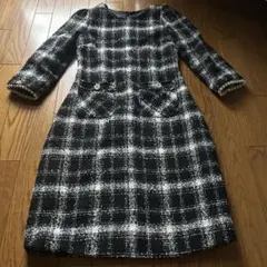 トッコクローゼットのツイードワンピース新品タグなし