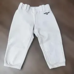 難ありミズノ ホワイト 練習着パンツ130