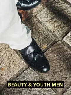 【美品】beauty&youth ビューティーアンドユース　タッセルローファー