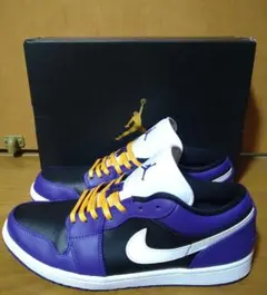 【中古美品】NIKE AIR JORDAN 1 LOW 553558-501