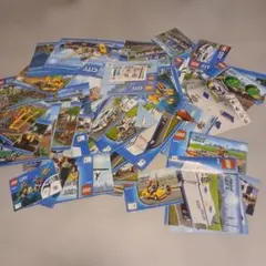 80 LEGO レゴ CITY シティ 組立説明書のみ 大量 まとめ売り
