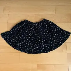 べべ プチポワヴェール 木の実柄スカート　サイズ120