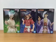 Dr.STONE フィギュア 石神千空 七海龍水 あさぎりゲン 3体セット