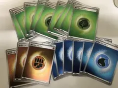 ポケモンカード　基本草エネルギー9枚 ミラー　スタートデッキ100