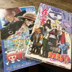 ONE PIECE RED & NARUTO 2冊セット　入場者特典　非売品