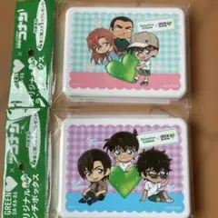 名探偵コナン ランチボックス　グリーンダカラ　サントリー 未開封のサムネイル