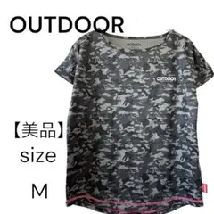 【美品】OUTDOOR Tシャツ M アウトドア フィットネス スポーツTシャツ