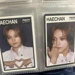 NCT127 イリチル ヘチャン　Fact checkトレカ