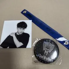 3代目JsoulBrothers 山下健二郎 アクリルコースター 缶バッジ