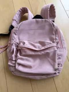 子ども用リュック　ピンク色