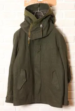 ナノ ユニバース メンズ ウール中綿フードコートM