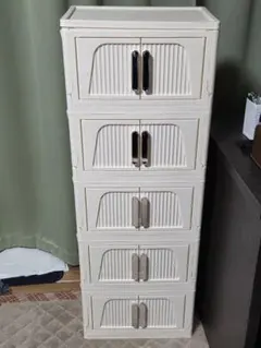 お値下げ終了　5段小物入れ収納棚プラスチック製