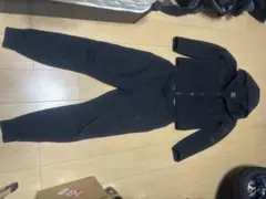 NIKE フルジップフード付きパーカー M ブラック