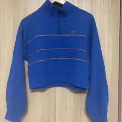 X-girl×YURINOハーフジップトレーナー 1