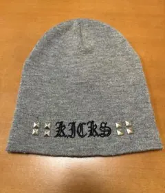 ニット帽・ビーニー　グレー