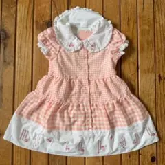 2025年夏季購入品値下【新品・未使用】 メゾピアノ 100ピンク ワンピース