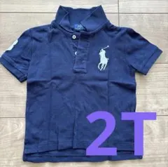 Polo Ralph Lauren ポロシャツ ネイビー 2T　90