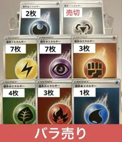 【バラ売り】基本エネルギー ミラー 25th ソード&シールドのサムネイル