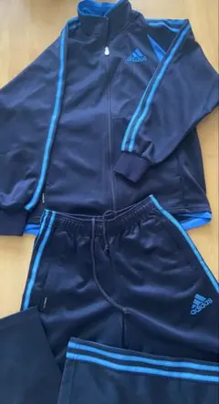 アディダス　ジャージ上下　150キッズ adidas　ネイビー