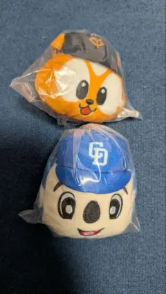プロ野球マスコット フェイスぬいぐるみ 2個セット - メルカリ