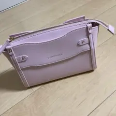 サマンサベガ ピンク ショルダーバッグ 春色 超美品
