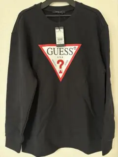 GUESS ゲス メンズ トレーナー 薔薇 総柄 ブラック 黒 XS 美品 - メルカリ