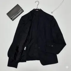 ミスジュンコ【9】薄手ストライプ ジャケット 通勤 長袖 ビジネス フォーマル