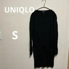 ✨美品✨UNIQLO ブラック ロングカーディガン Sサイズ